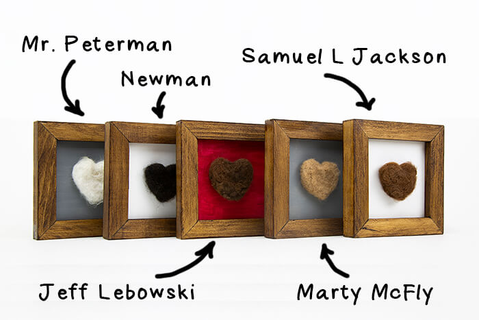 Framed Hearts